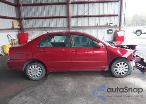 2007 Toyota Corolla Le from USA, damaged, VIN 2T1BR30EX7C853548